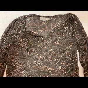 Loft Sheer Top Size XL